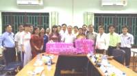 Lễ trao tặng mô hình, thiết bị dạy học cho trường Cao đẳng Y tế Savannakhet - Lào